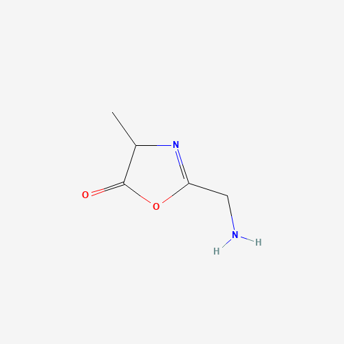 772327-44-3 5(4H)-Oxazolone,2-(aminomethyl)-4-methyl-(9CI) chemical structure