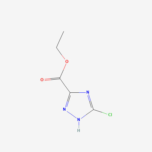 774608-88-7 5-CHLORO-1H-1,2,4-TRIAZOLE-3-CARBOXYLIC ACID ETHYL ESTER chemical structure