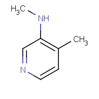 77862-24-9 4-METHYL-3-METHYLAMINOPYRIDINE chemical structure