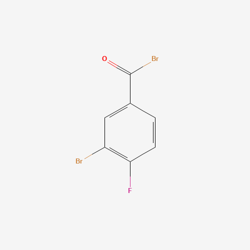 78239-66-4 3-Bromo-4-fluorobenzoyl bromide chemical structure