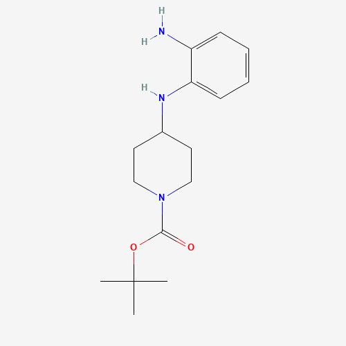 79099-00-6 TERT-BUTYL 4-(2-AMINOPHENYLAMINO)PIPERIDINE-1-CARBOXYLATE chemical structure