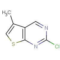 83259-31-8 2-chloro-5-methylthieno[2,3-d]pyrimidine chemical structure