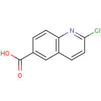 849996-80-1 2-chloroquinoline-6-carboxylic acid chemical structure