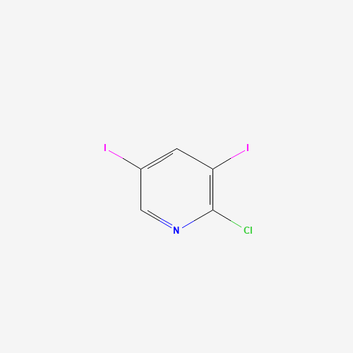 856169-60-3 2-CHLORO-3,5-DIIODOPYRIDINE chemical structure