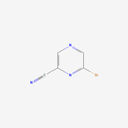 859064-02-1 2-BROMO-6-CYANOPYRAZINE chemical structure