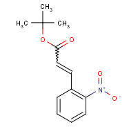 862499-32-9 3-(2-Nitrophenyl)-2-propenoic acid 1,1-dimethylethyl ester chemical structure