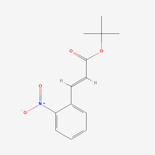 862499-32-9 3-(2-Nitrophenyl)-2-propenoic acid 1,1-dimethylethyl ester chemical structure