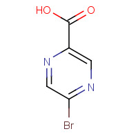 876161-05-6 5-BROMO-2-PYRAZINECARBOXYLIC ACID chemical structure
