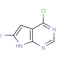 876343-10-1 4-chloro-6-iodo-7H-pyrrolo[2,3-d]pyrimidine chemical structure