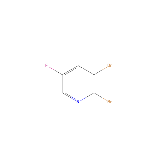 878207-82-0 2,3-Dibromo-5-fluoropyridine chemical structure