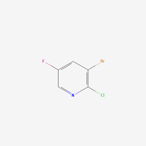 884494-36-4 3-BROMO-2-CHLORO-5-FLUOROPYRIDINE chemical structure