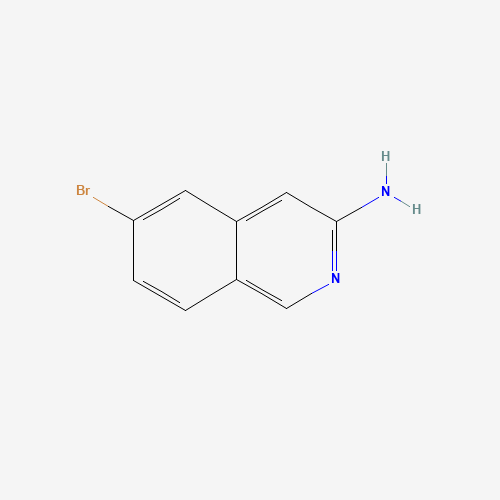 891785-28-7 6-bromoisoquinolin-3-amine chemical structure
