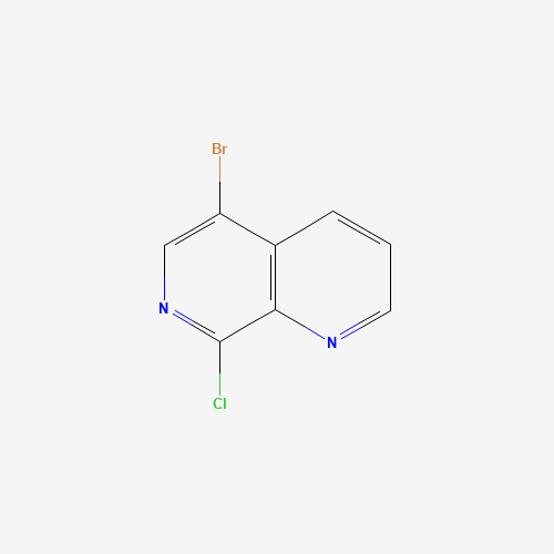 909649-06-5 5-BROMO-8-CHLORO-1,7-NAPHTHYRIDINE chemical structure