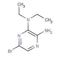912773-09-2 2-AMINO-5-BROMO-3-(DIETHYLAMINO)PYRAZINE chemical structure