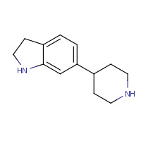 914223-14-6 6-Piperidin-4-yl-2,3-dihydro-1H-indole chemical structure