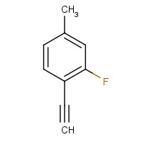 928304-42-1 1-ethynyl-2-fluoro-4-methyl-Benzene chemical structure
