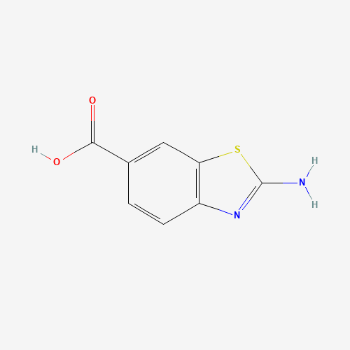 93-85-6 2-Aminobenzothiazole-6-carboxylic acid chemical structure