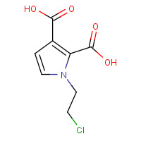 944709-39-1 1-(2-chloroethyl)-1Hpyrrole-2,3-dicarboxylic acid chemical structure