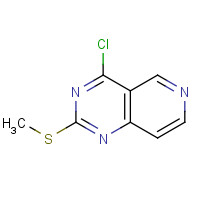 944902-03-8 4-chloro-5,6,7,8-tetrahydro-2-(methylthio)pyrido[4,3-d]pyrimidine chemical structure