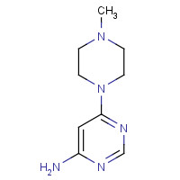 96225-96-6 4-AMINO-6-(4-METHYL-1-PIPERAZINYL)PYRIMIDINE chemical structure
