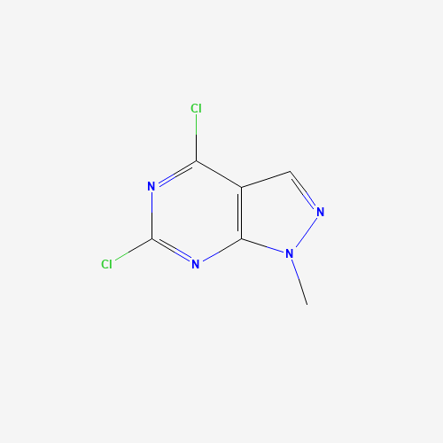 98141-42-5 4,6-dichloro-1-methyl-1H-pyrazolo[3,4-d]pyrimidine chemical structure
