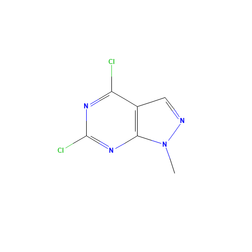 98141-42-5 4,6-dichloro-1-methyl-1H-pyrazolo[3,4-d]pyrimidine chemical structure