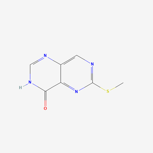 98550-19-7 6-(METHYLTHIO)PYRIMIDO[5,4-D]PYRIMIDIN-4(1H)-ONE chemical structure
