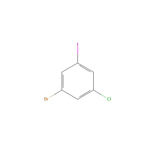 13101-40-1 1-BROMO-3-CHLORO-5-IODOBENZENE chemical structure