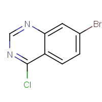 573675-55-5 7-BROMO-4-CHLOROQUINAZOLINE chemical structure