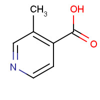 4021-12-9 3-METHYL-4-PYRIDINECARBOXYLIC ACID chemical structure