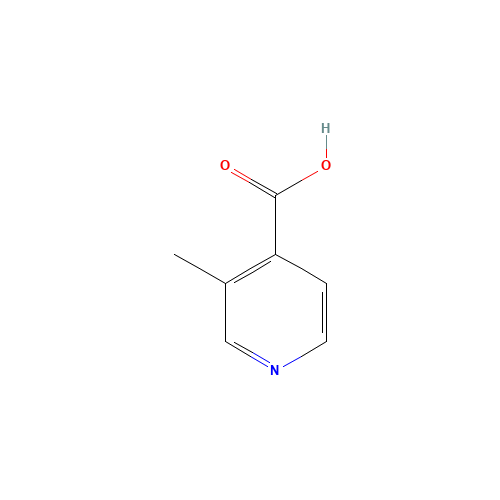 4021-12-9 3-METHYL-4-PYRIDINECARBOXYLIC ACID chemical structure