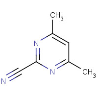 22126-16-5 4,6-Dimethylpyrimidine-2-carbonitrile chemical structure
