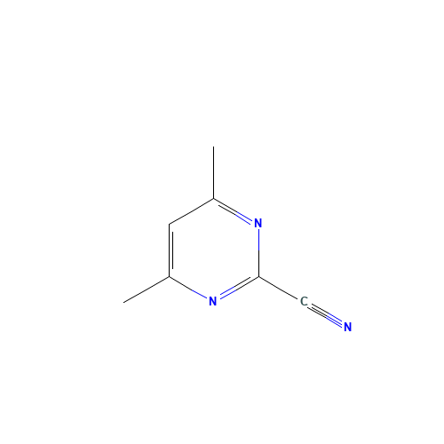 22126-16-5 4,6-Dimethylpyrimidine-2-carbonitrile chemical structure