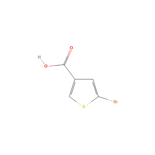 100523-84-0 5-bromothiophene-3-carboxylic acid chemical structure