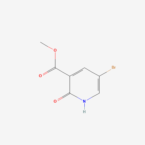 120034-05-1 METHYL 5-BROMO-2-OXO-1,2-DIHYDRO-3-PYRIDINECARBOXYLATE chemical structure