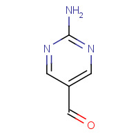 120747-84-4 2-Amino-5-pyrimidinecarboxyaldehyde chemical structure
