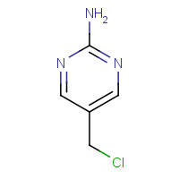 120747-86-6 2-Amino-5-chloromethylpyrimidine chemical structure