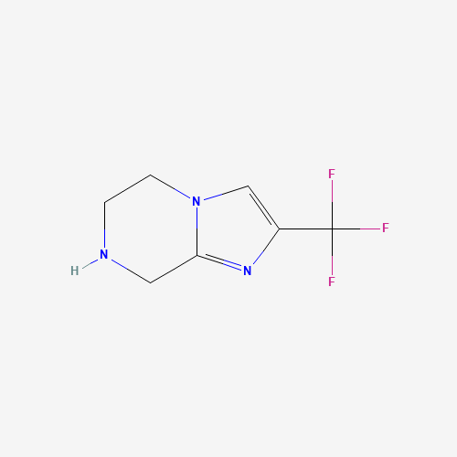 126069-70-3 Imidazo[1,2-a]pyrazine,5,6,7,8-tetrahydro-2-(trifluoromethyl)-(9CI) chemical structure