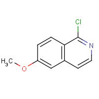 132997-77-4 1-CHLORO-6-METHOXY-ISOQUINOLINE chemical structure