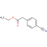 1528-41-2 ethyl 2-(4-cyanophenyl)acetate chemical structure