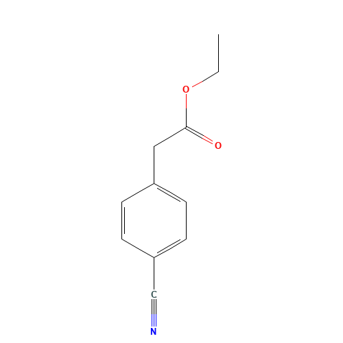 1528-41-2 ethyl 2-(4-cyanophenyl)acetate chemical structure