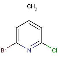 157329-89-0 2-Bromo-6-Chloro-4-Picoline chemical structure