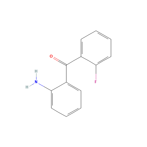 1581-13-1 2-AMINO-2'-FLUOROBENZOPHENONE chemical structure