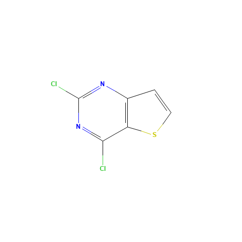 16234-14-3 Thieno[3,2-d]pyrimidine,2,4-dichloro- chemical structure