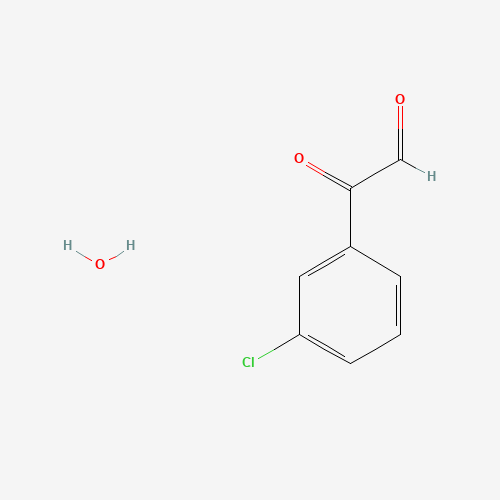 177288-16-3 3-CHLOROPHENYLGLYOXAL HYDRATE chemical structure