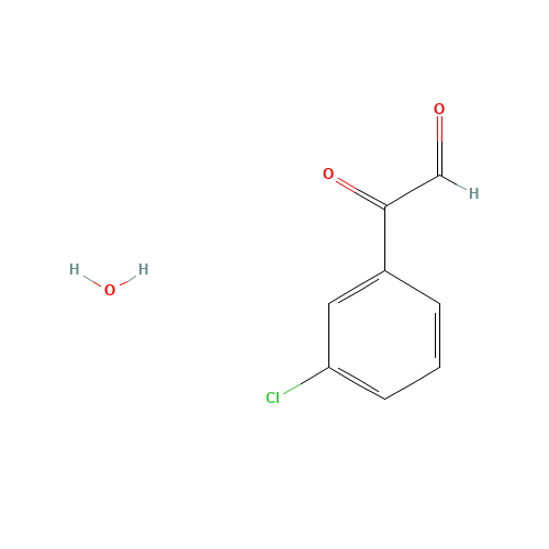 177288-16-3 3-CHLOROPHENYLGLYOXAL HYDRATE chemical structure