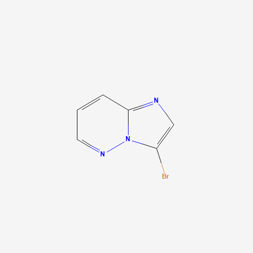 18087-73-5 3-BROMOIMIDAZO[1,2-B]PYRIDAZINE chemical structure