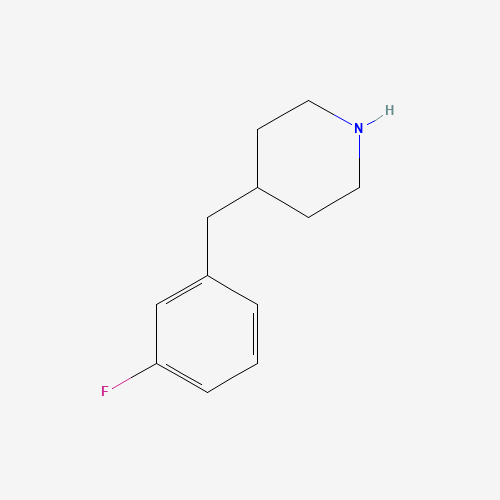 202126-85-0 4-(3-FLUORO-BENZYL)-PIPERIDINE chemical structure
