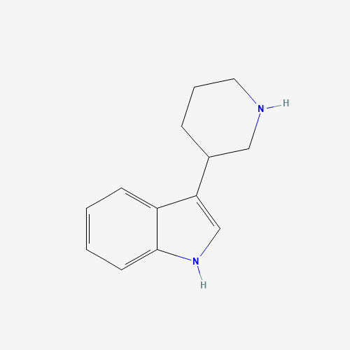204687-20-7 3-(PIPERIDIN-3-YL)-1H-INDOLE chemical structure