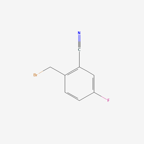 217661-27-3 2-CYANO-4-FLUOROBENZYL BROMIDE chemical structure